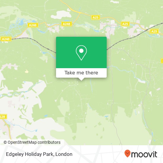 Edgeley Holiday Park map