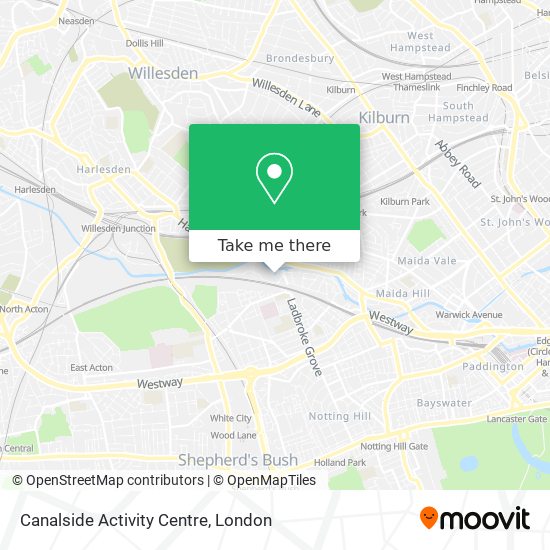 Canalside Activity Centre map