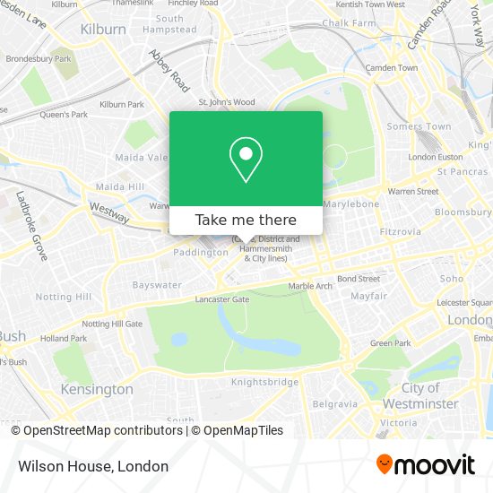 Wilson House map