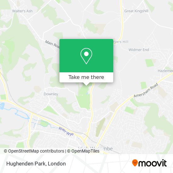 Hughenden Park map