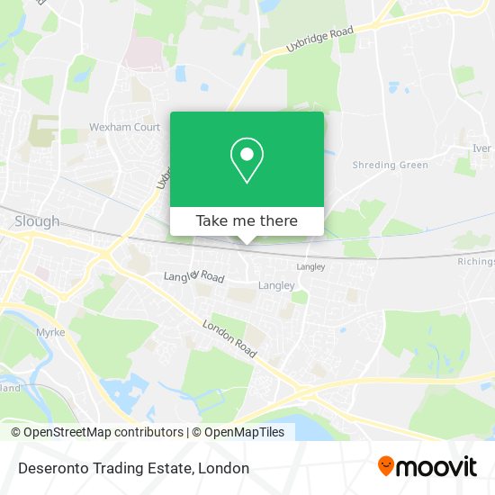 Deseronto Trading Estate map