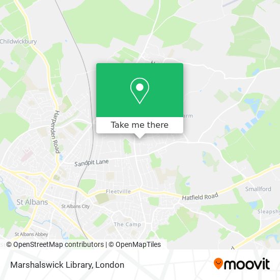 Marshalswick Library map