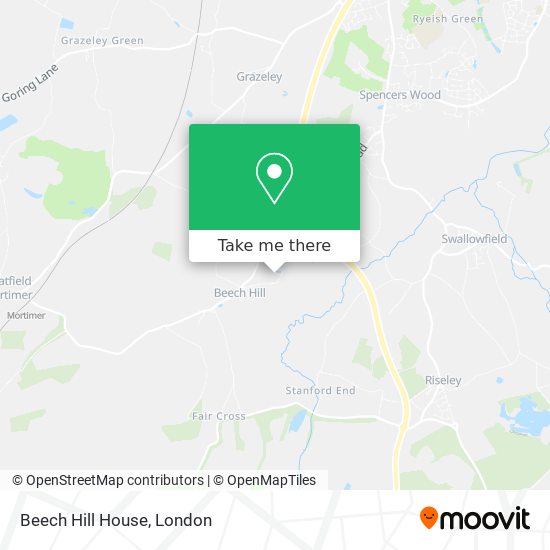 Beech Hill House map