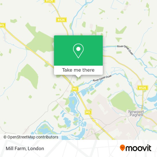 Mill Farm map