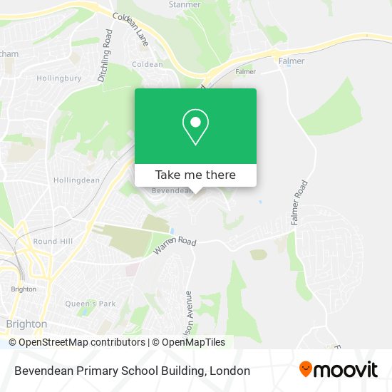 Bevendean Primary School Building map
