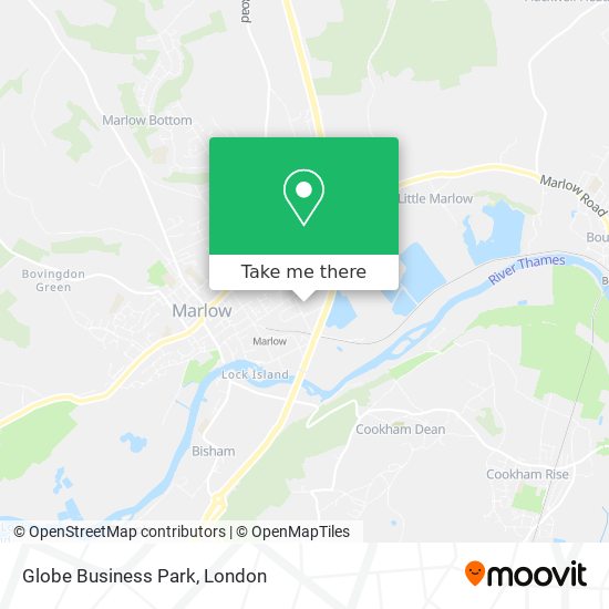 Globe Business Park map