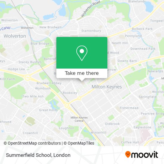 Summerfield School map