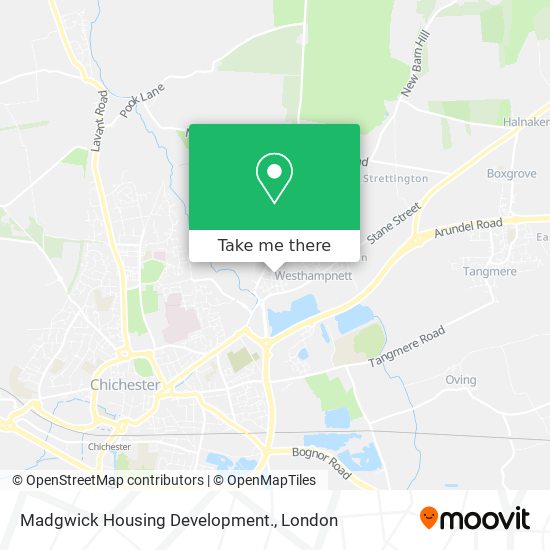 Madgwick Housing Development. map