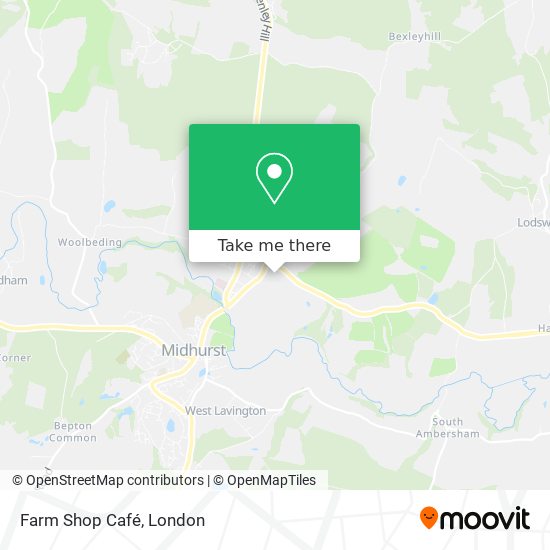 Farm Shop Café map