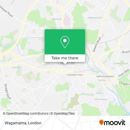 Wagamama map