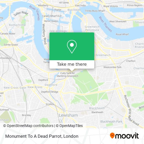 Monument To A Dead Parrot map