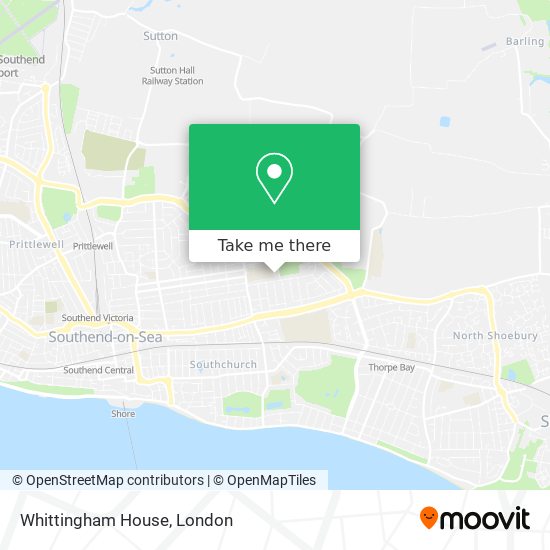Whittingham House map