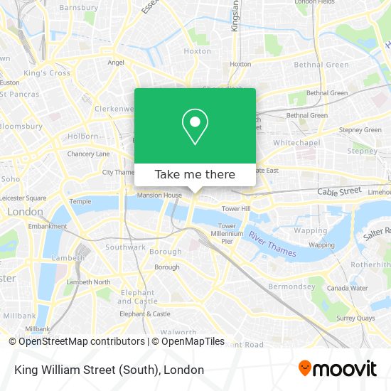 King William Street (South) map