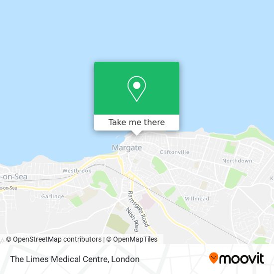 The Limes Medical Centre map