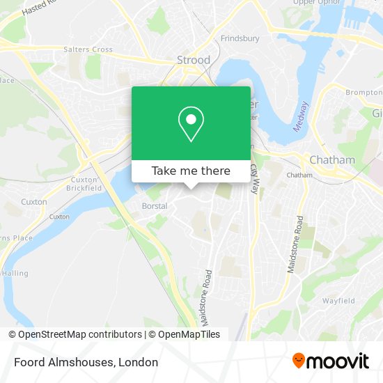 Foord Almshouses map