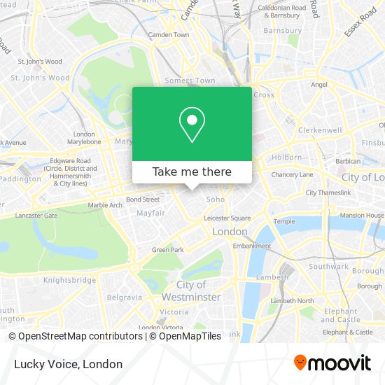 Lucky Voice map
