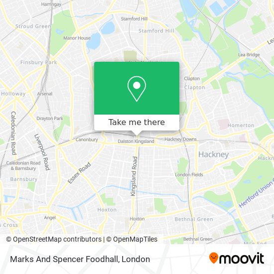 Marks And Spencer Foodhall map