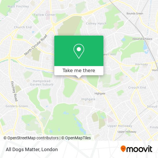 All Dogs Matter map