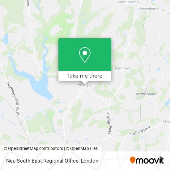 Neu South East Regional Office map