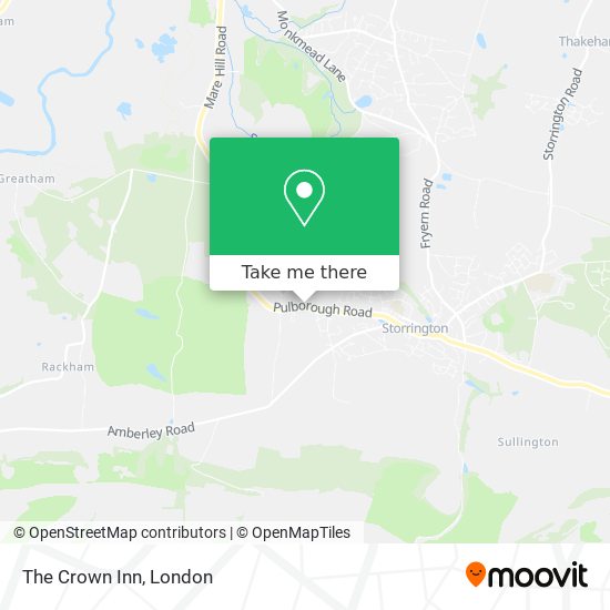 The Crown Inn map