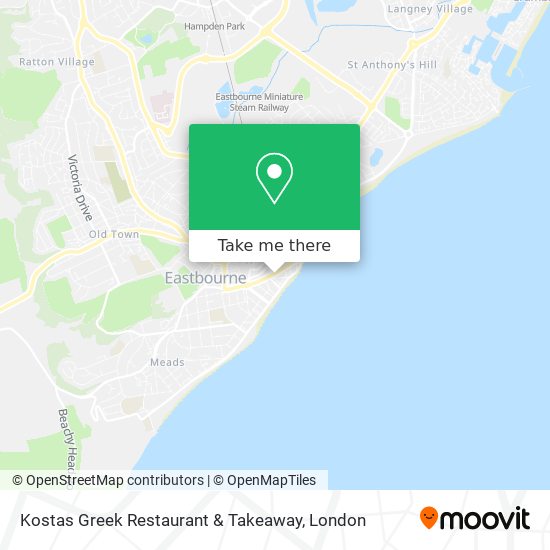 Kostas Greek Restaurant & Takeaway map