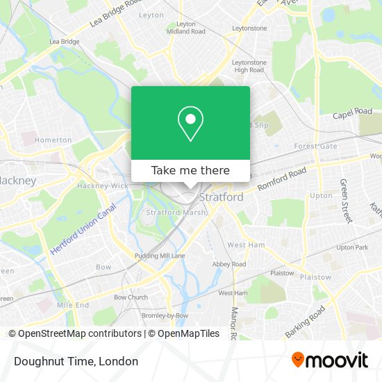 Doughnut Time map