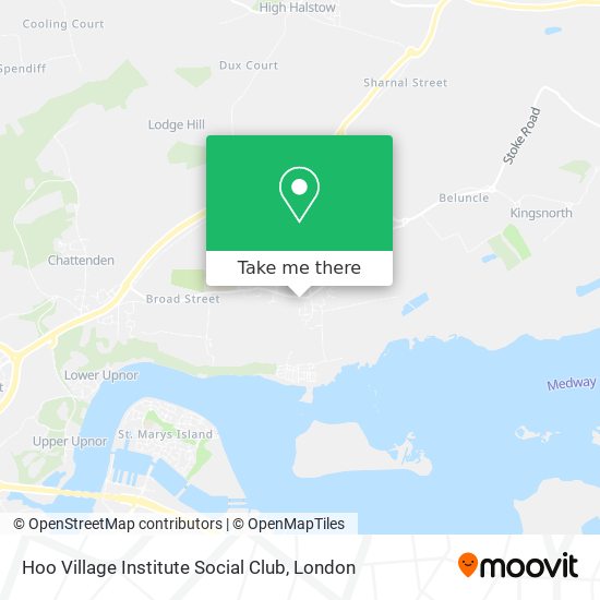 Hoo Village Institute Social Club map