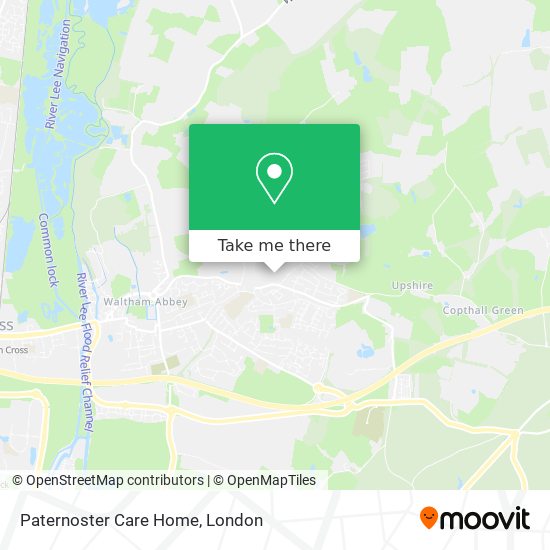 Paternoster Care Home map