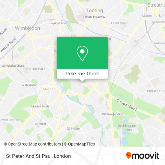 St Peter And St Paul map