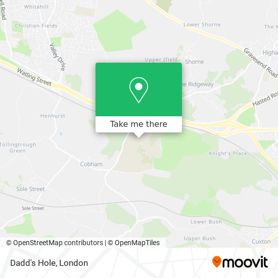 Dadd's Hole map