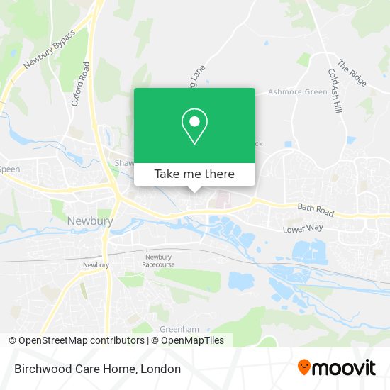 Birchwood Care Home map