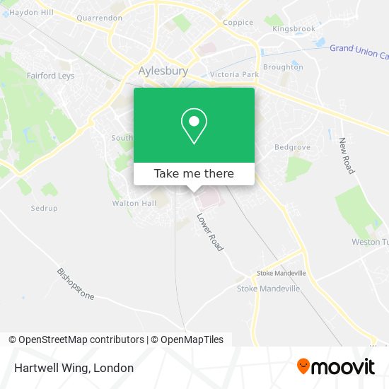Hartwell Wing map