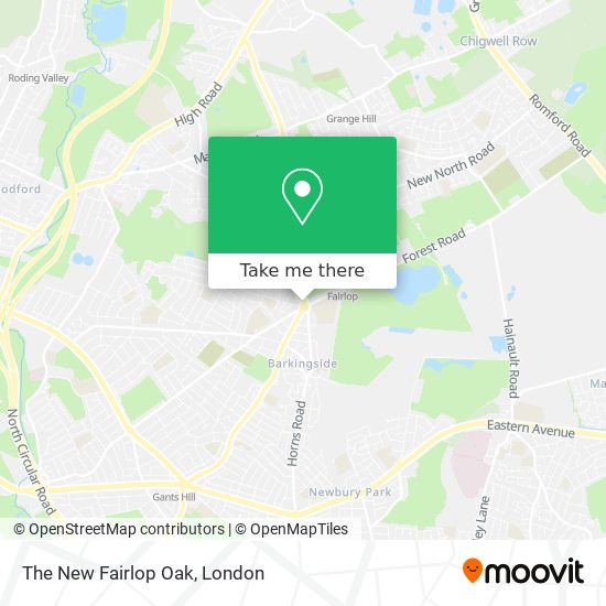 The New Fairlop Oak map