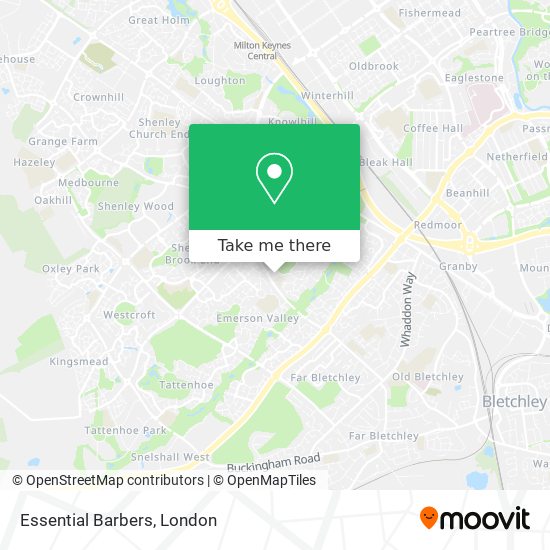 Essential Barbers map