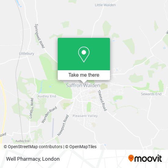 Well Pharmacy map
