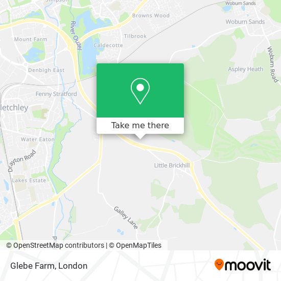 Glebe Farm map