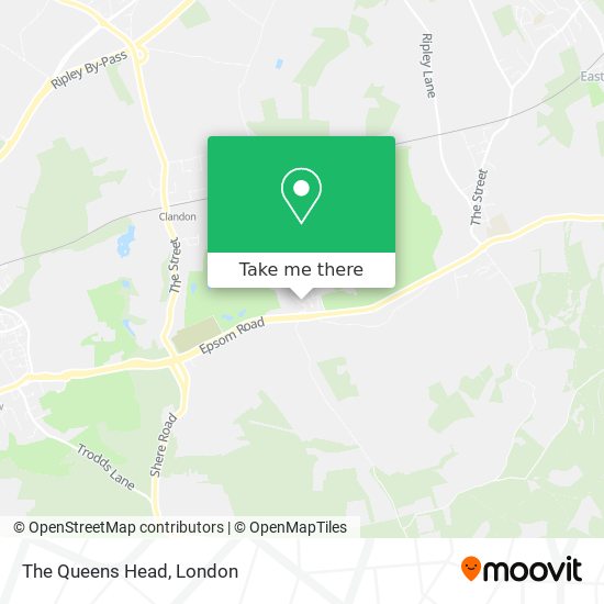 The Queens Head map