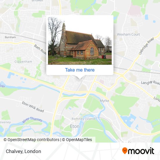 Chalvey map