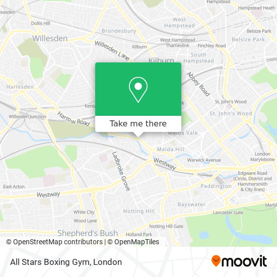 All Stars Boxing Gym map