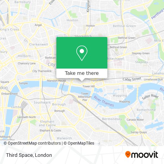 Third Space map