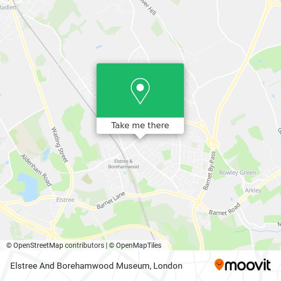 Elstree And Borehamwood Museum map