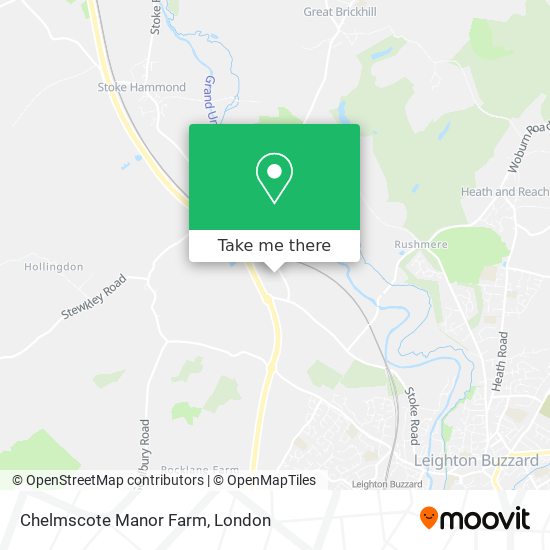Chelmscote Manor Farm map