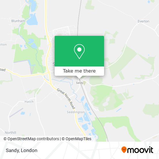 Sandy map