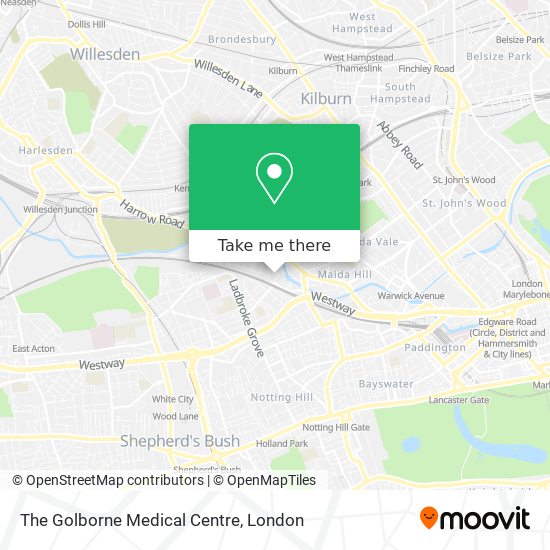 The Golborne Medical Centre map