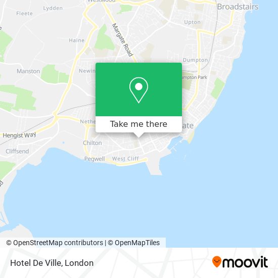 Hotel De Ville map