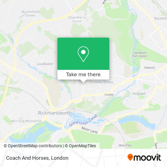 Coach And Horses map