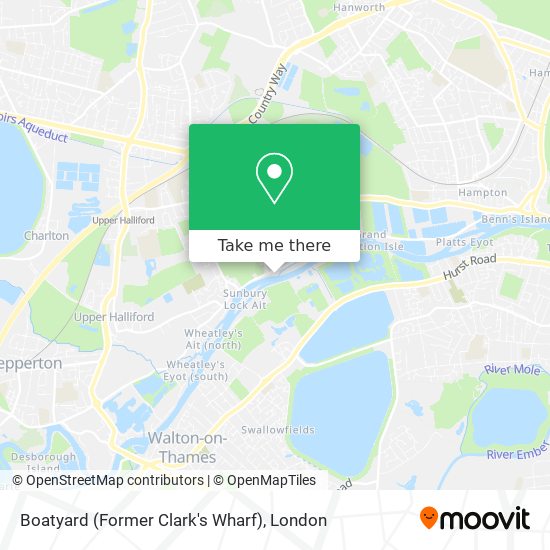 Boatyard (Former Clark's Wharf) map