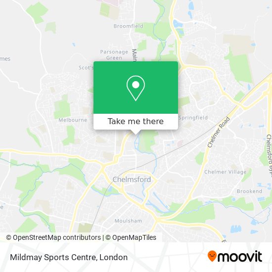 Mildmay Sports Centre map