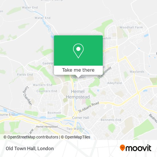 Old Town Hall map