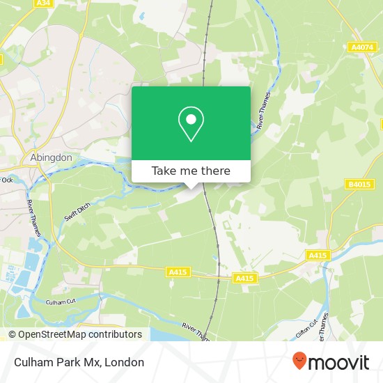 Culham Park Mx map